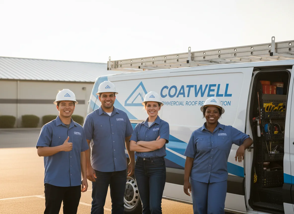 Commercial roof coating company in Kirkwood, NY